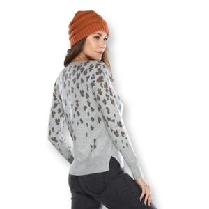 Gap Animal Print Merino Wool Sweater